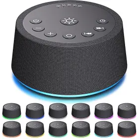 Soundlegend-p7 Soundlegend White Noise Sleep Sound Machines 30 Sounds 12 Colors Light 32level Volume 5 Time