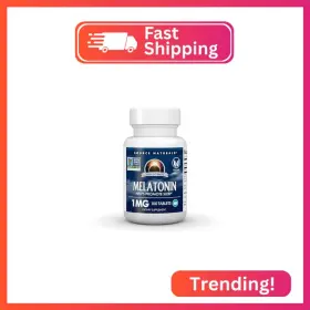 Sn0719 Source Naturals Melatonin Helps Promote Sleep - 1 Mg 100 Tablets