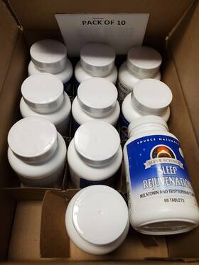 Source Naturals Sn2778 Sleep Science Rejuvenation 60 Tabs Exp 05/26