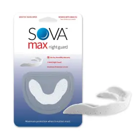 Sva2.4-max Sova Max Night Guard - 2.4mm Thin Custom-molded Fit Protects Against Nigh