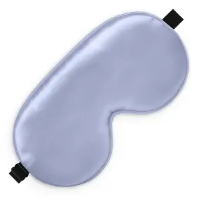 Spacepower 732262242477 Silk Sleep Mask Adjustable Blindfold Eye Cover For Men And Women Light Purple