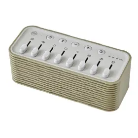 Spice Of Life 078928685470 Tranquility Sound Machine - Khaki Usb Powered Plug-in White Noise Bluetoo