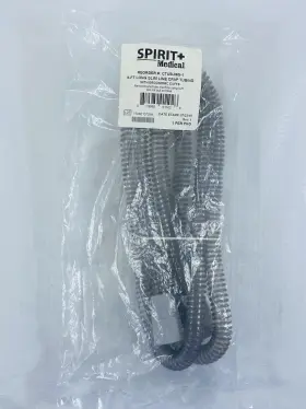 Ctub-06s-1 Spirit Medical 6ft Cpap Standard Tubing Hose For Pap Machines With 22mm Ergonomic Cuffs