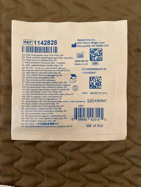 Spirit Medical Filters Cf-1142828 10 Disposable For Philips Respironics Dreamstation-2. Cf-1142828-6. Usa