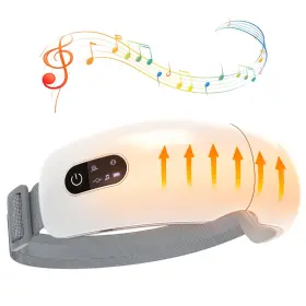 Ssoiew 768287643517 Eye Massager With Heat Heated Mask Bluetooth Music Air Pressu