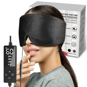 Stem001b Sticro Heated Eye Mask With Extra Large Size For Dry Eyes And Sinus Pressure