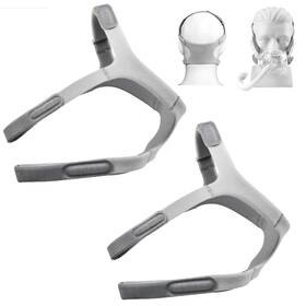 Stonespace S-5-cpap-2pc Amara View Headgear 2-pack Replacement Cpap Strap For Fu