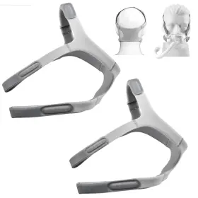 S-5-cpap-2pc Stonespace Amara View Headgear 2-pack Replacement Cpap Strap For Fu