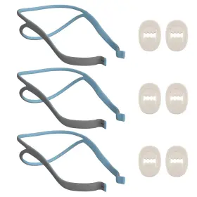 S-p10-3pc Stonespace Resmed Airfit P10 Headgear Strap Replacement Cpap Compatible With R