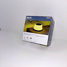 Style Selections 6032675 Portable Rechargeable Sleep Sound Machine White Noise 10 Colors Led Light New