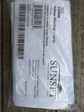 Cs004l Sunset New Deluxe Chinstrap Large For Sleep Apnea Cpap
