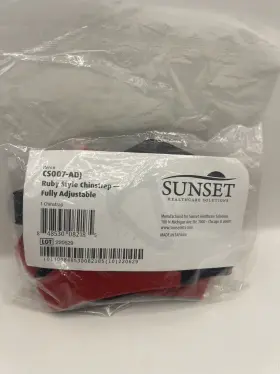 Cs007-adj Sunset Healthcare Solutions Ruby Style Chinstrap - Fully Adjustable