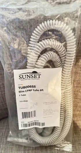305491-4631d Sunset Tub006s Slim Cpap Tube 6ft Supplies Lot New In Bag