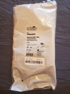 Tub06hpr Sunset Cpap Heated Hose 6ft For Dream Station And Pr System One New
