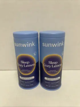 Sunwink 851329008563 2 Sleep Cozy Lemon Natural Remedy Drink Powder Mix Exp 2/26