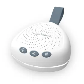 80044 Swaddleme By Ingenuity Soothe And Vibe Portable Sound Machine Soother White