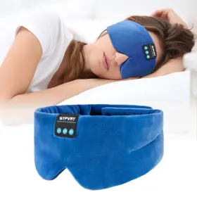 Sypvry 739713420149 Sleep Mask Bluetooth 5.4 Headphones Soft Wireless Headband Eye Blackout