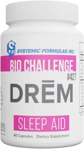 Systemic Formulas Inc 635585042710 #427 - Drem Sleep Aid 60 Capsules