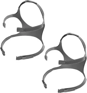 Syunsxoon 768771258258 2 Pack Replacement Headgear Compatible With Fisher And Paykel Simplus Gray