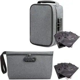 Tarfepa 740907183832 Large Storage Bag With Combination Lock Money Organizer And Travel Box