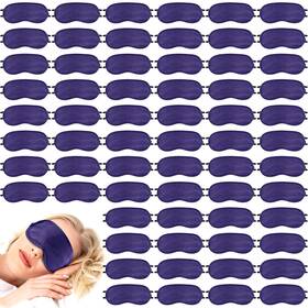 Tarpop B0f7xv4jh3 200 Pcs Eye Mask Sleeping Blindfold Cover With Adjustable Strap For G