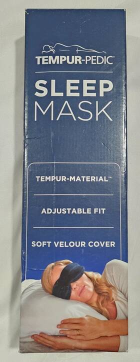 Tempur-pedic 714714440834 Tempur-pedic - The Sleep Mask Navy Blue New In Box