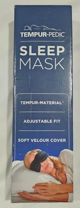 Tempur-pedic 714714440834 - The Sleep Mask Navy Blue New In Box