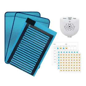 Hom298 Tenqiu Bedwetting Alarm Pad For Boys And Girls Usb Rechargeable Pee With Mus