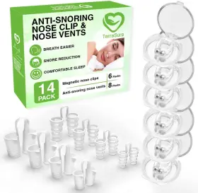 Terrasure 786724999669 New Extra Strength Anti Snoring Devices - Solution 6 14 Piece Set