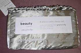 The Beauty Company 616513691477 Satin Sleep Collection Champagne Sealed