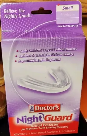 The Doctors 042037779122 2006 Night Guard Adult Size Small New Sealed Grind Prevention