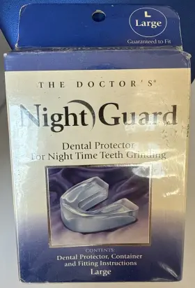 The Doctors 042037789121 Night Guard Size Large Dental Protector Container New And Sealed