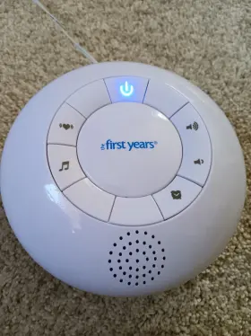 Y7351 The First Years Sounds For Silence Nursery Lullaby Sound Machine