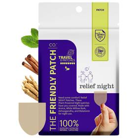 The Friendly Patch Co. 00850031081321-fba Relief Night - 8 Pack Arnica White Willow Bark Melatonin Ashwagandha