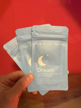 Drm04vi The Good Patch Dream Sleep Aid Melatonin Hops Vegan 4 Patches