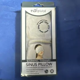 W7615mts Therawell Sinus Pillow Eye Mask Warming And Cold Therapy With Essential Oils