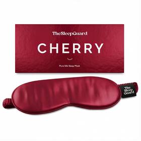 Thesleepguard 060687652201 Pure Silk Sleep Mask 22 Momme Light Blocking Black Travel Eye