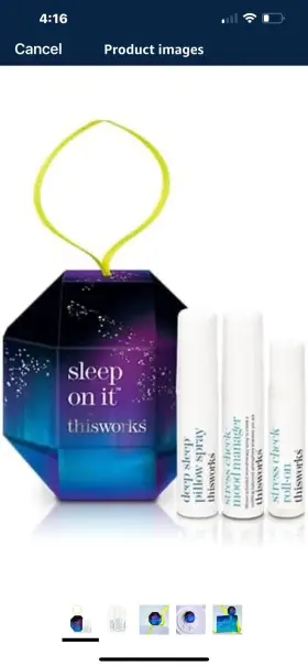 This Works 810075041057 Thisworks - Sleep On It Holiday Ornament