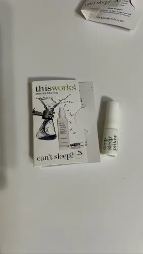This Works 810146019325 Deep Sleep Pillow Spray 2.5ml .08oz Travel Relax Fall Asleep Aroma