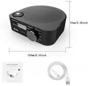 Three Sheep 438826362881 Machine 10 Soothing Natural Sounds Therapy With 4 Timer