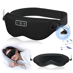 Ed-bwy2-4xxk Tiliwame White Noise Sleep Mask Breathable 3d Soft Eye With Earplugs Fo