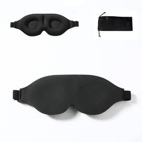Tim & Tina 618202889691 And 3d Sleep Eye Mask Blindfold For Men 1 Count Pack Of Black