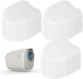 Timok 717203296863 30 Packs Cpap Filters Compatible With Resmed Airmini Replacement Disposable