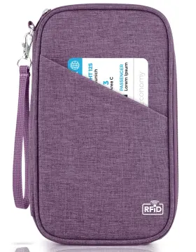 Topbag 717382424637 Passport Holder Family Women Rfid Blocking Box - Mystery Purple