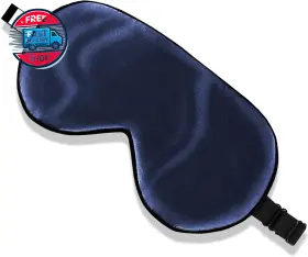 4332594462 Topp Textile Zimasilk 100% Natural Silk Sleep Mask Adjustable Super-smooth Soft Eye Fo