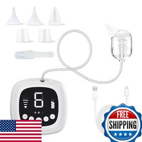 Topquafocus B0dcdwqhsw Electric Baby Nasal Aspirator Nose Sucker For Toddler 9 Levels Suc