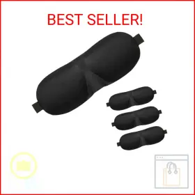 3ape-po0003p1 Toptie Black 4 Pcs 3d Soft Eye Sleep Masks Padded Shade Cover Travel Relax Adjustable 3ape-po0003p1 Toptie Black 4 Pcs 3d Soft Eye Sleep Masks Padded Shade Cover Travel Relax Adjustable