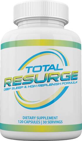 Total Resurge B089k554lz Deep Sleep Support Formula 120 Capsules