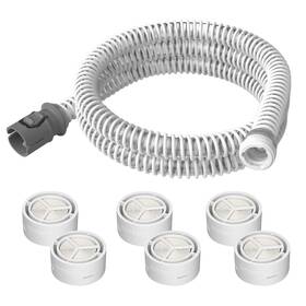 Toy Maniac Tls-am-04 Replacement Cpap Tubing For Airmini Tube And 6 Pack Hme Humidx As