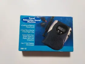 Xm-15 Travel Relaxation Sound Machine Vintage Walmart Exclusive
